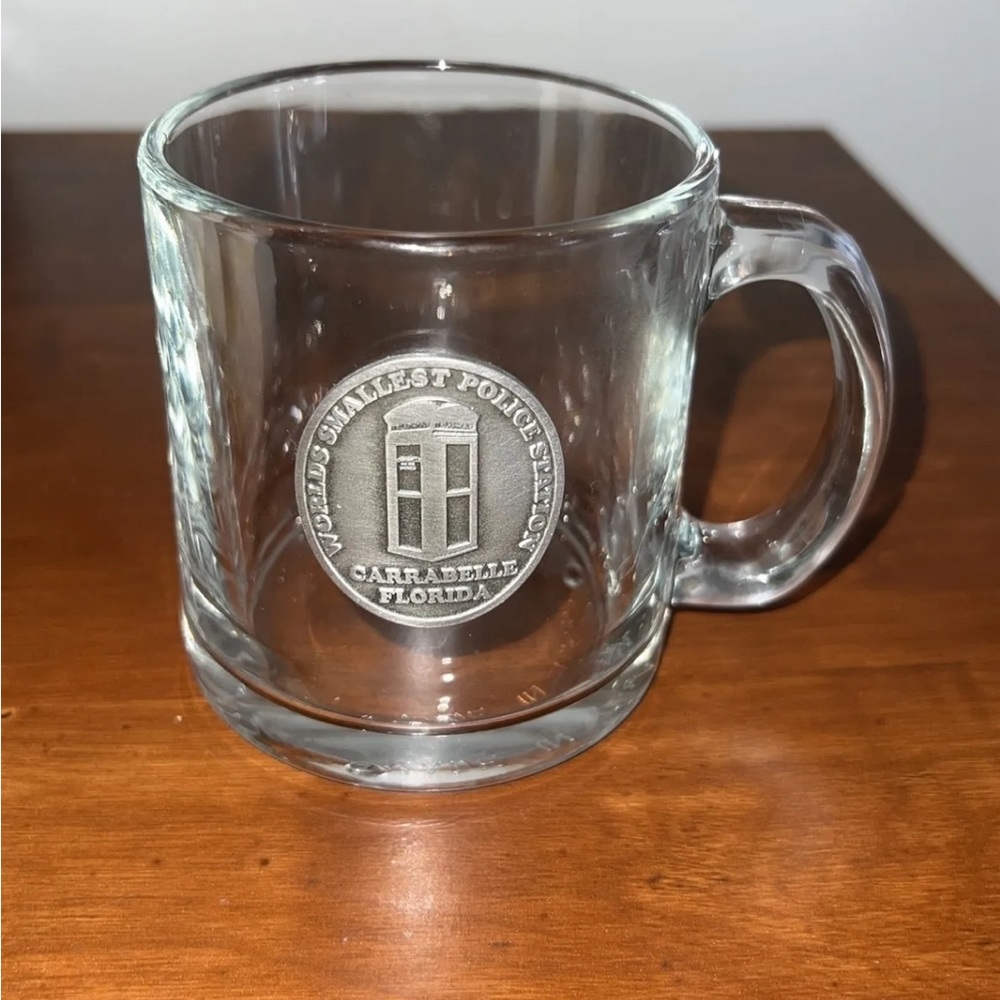 WORLDS SMALLEST POLICE STATION CARRABELLE,, FLORIDA - MEMORABILIA CUP